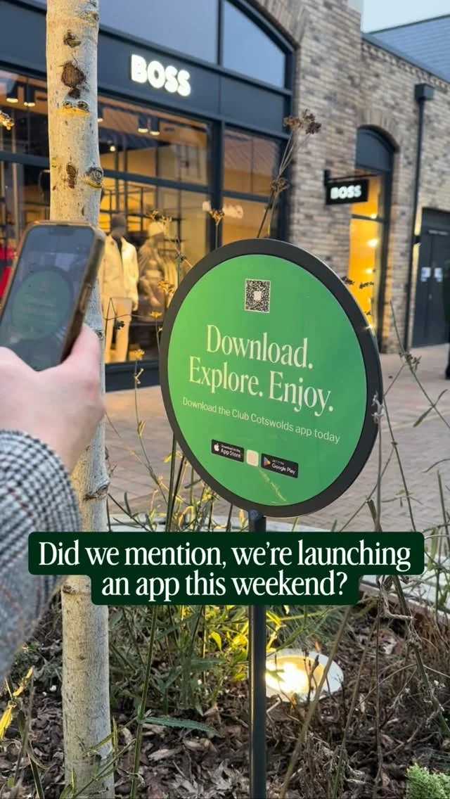 We’ve been working on something behind the scenes and it’s finally time to share it… we’re launching an app! 🤩

Join us this weekend as we celebrate the launch of Club Cotswolds, our free hub for all things offers and perks, with deeper discounts, prizes and exclusive member-only offers ✨

✅ Exclusive Club member offers
✅ Club Cotswolds weekends with EXTRA discounts 
✅ Early access to events
✅ Perks from our partners
✅ Member-only giveaways 
✅ Real-time navigation 

Available on iOS and Android, Club Cotswolds is the new way to shop.

#applaunch #ClubCotswolds #cotswoldsdesigneroutlet #outletshopping